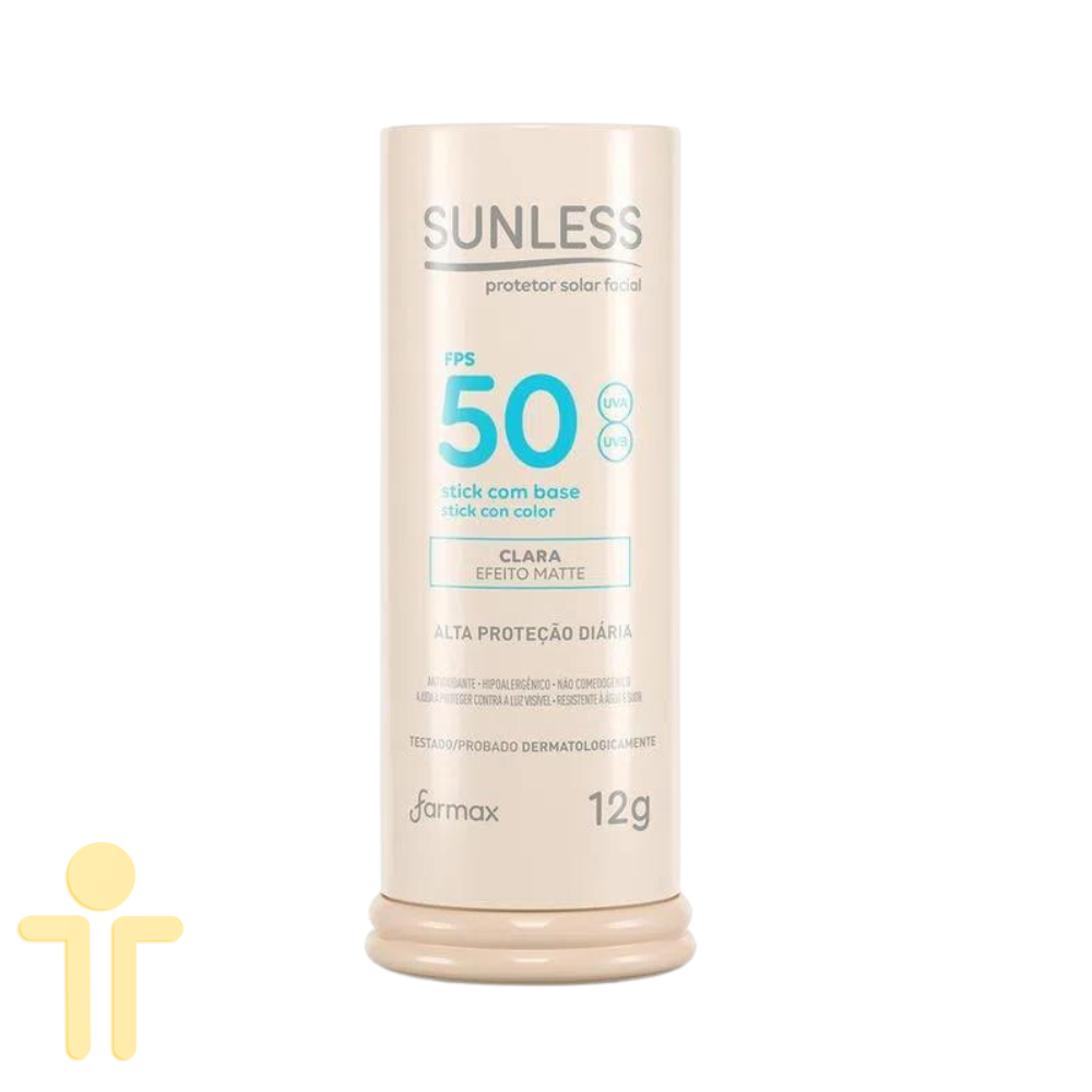 Protetor Solar Stick Com Base Clara Sunless 12g