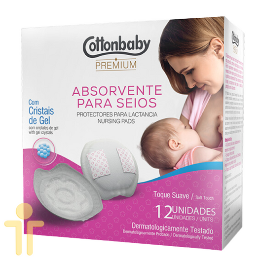Absorvente para SEIOS Premium 12 unidades - Cottonbaby