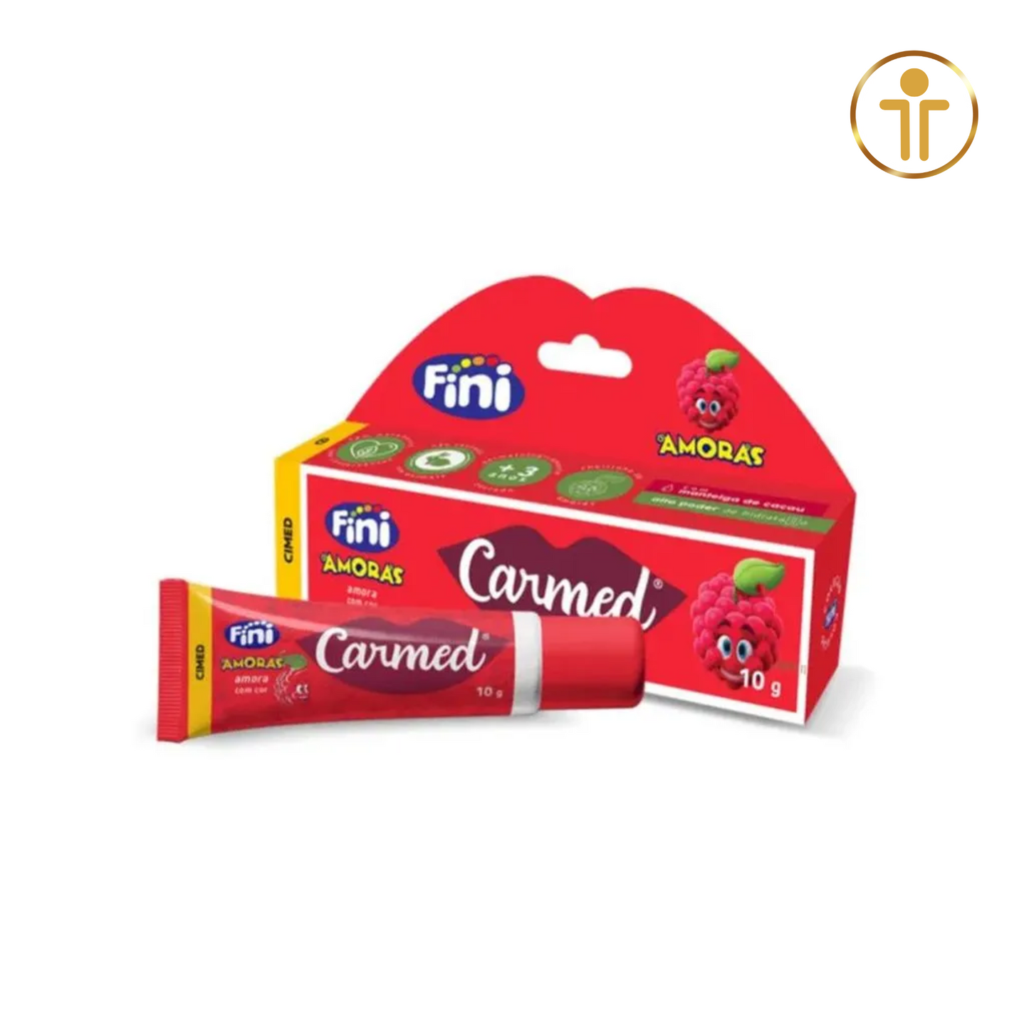 Carmed Fini Amoras Claro - Hidratante Labial com Cor 10 G | CIMED