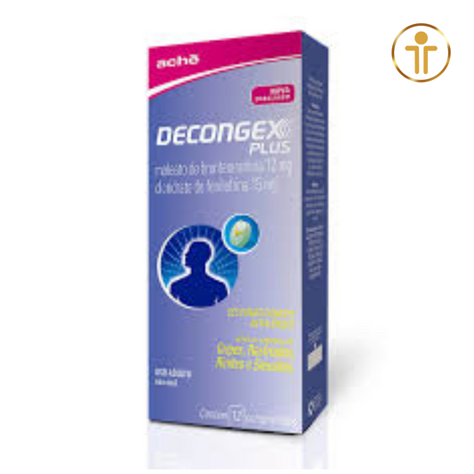 Decongex Plus - 12 Comprimidos / ACHÉ