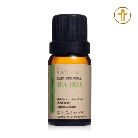 Óleo Essencial Melaleuca Tea Tree 10 ml | VIA AROMA