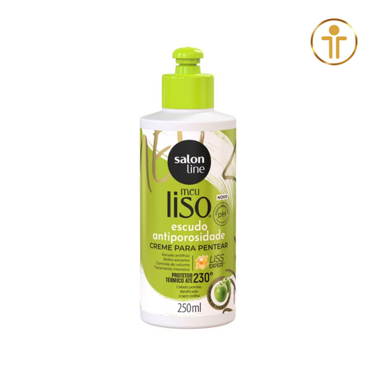 Creme para Pentear Escudo Antiporosidade 250 ml - Meu Liso | SALON LINE