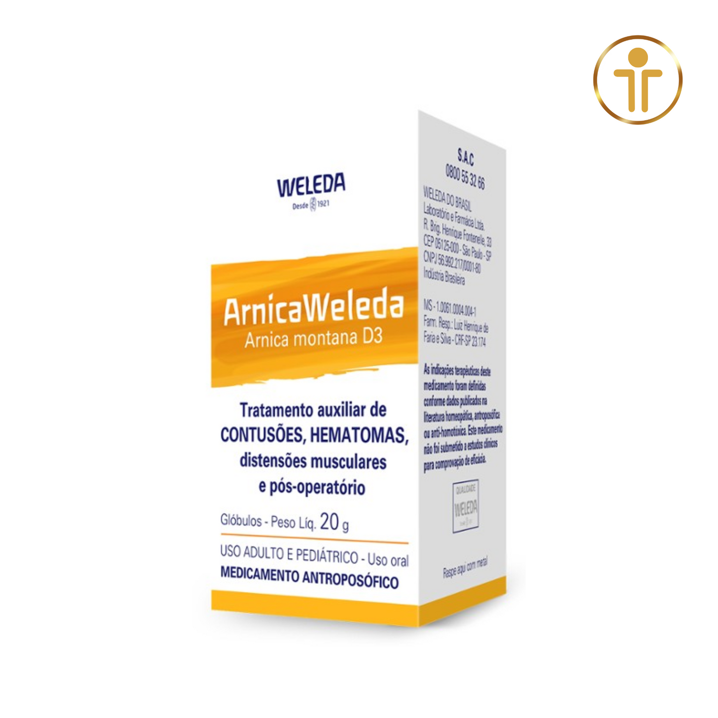 Arnica Glóbulos 20 Gramas | WELEDA