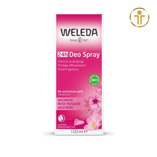 Desodorante Floral Fresh Rosa Mosqueta Spray 100ml | WELEDA