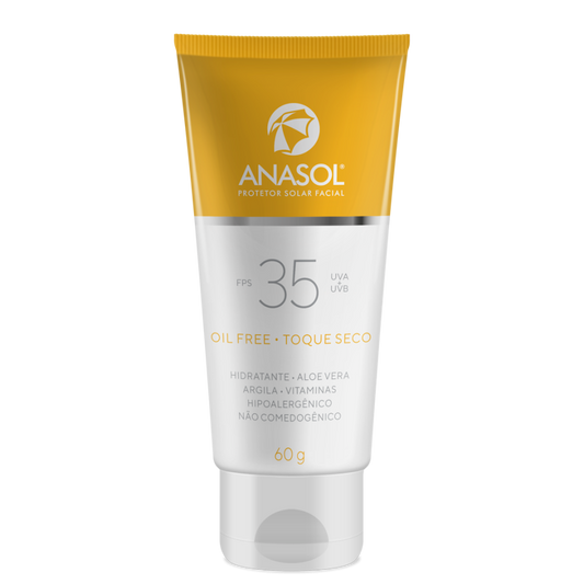 Anasol Facial Protetor Solar FPS 35 - Loção 60 g | DAHUER