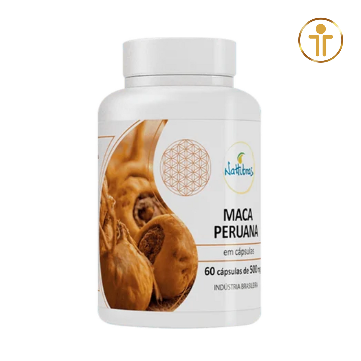 Maca Peruana 800 mg 60 Cápsulas - NATTUBRAS