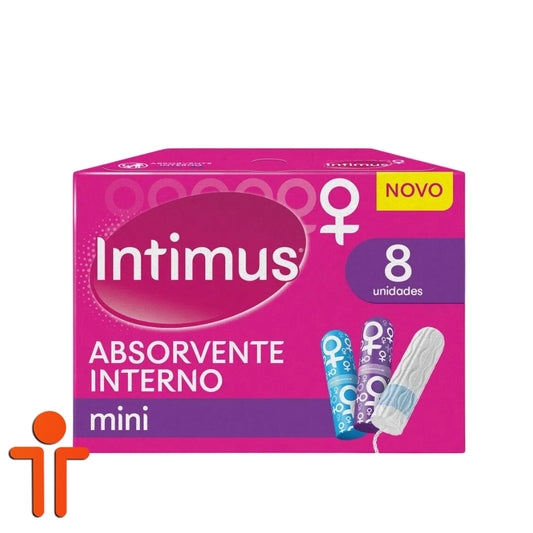 Absorvente INTIMUS Interno MINI com 8 Unidades