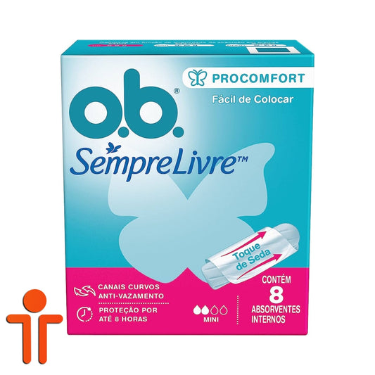 Absorvente OB Interno MINI ProComfort com 8 Unidades