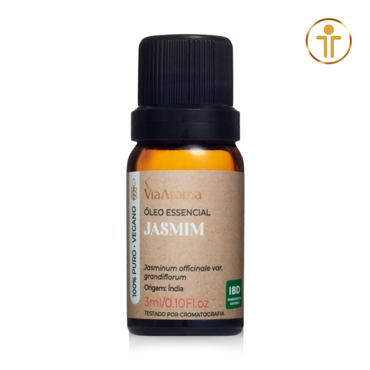 Óleo Essencial Jasmim 3 ml | VIA AROMA