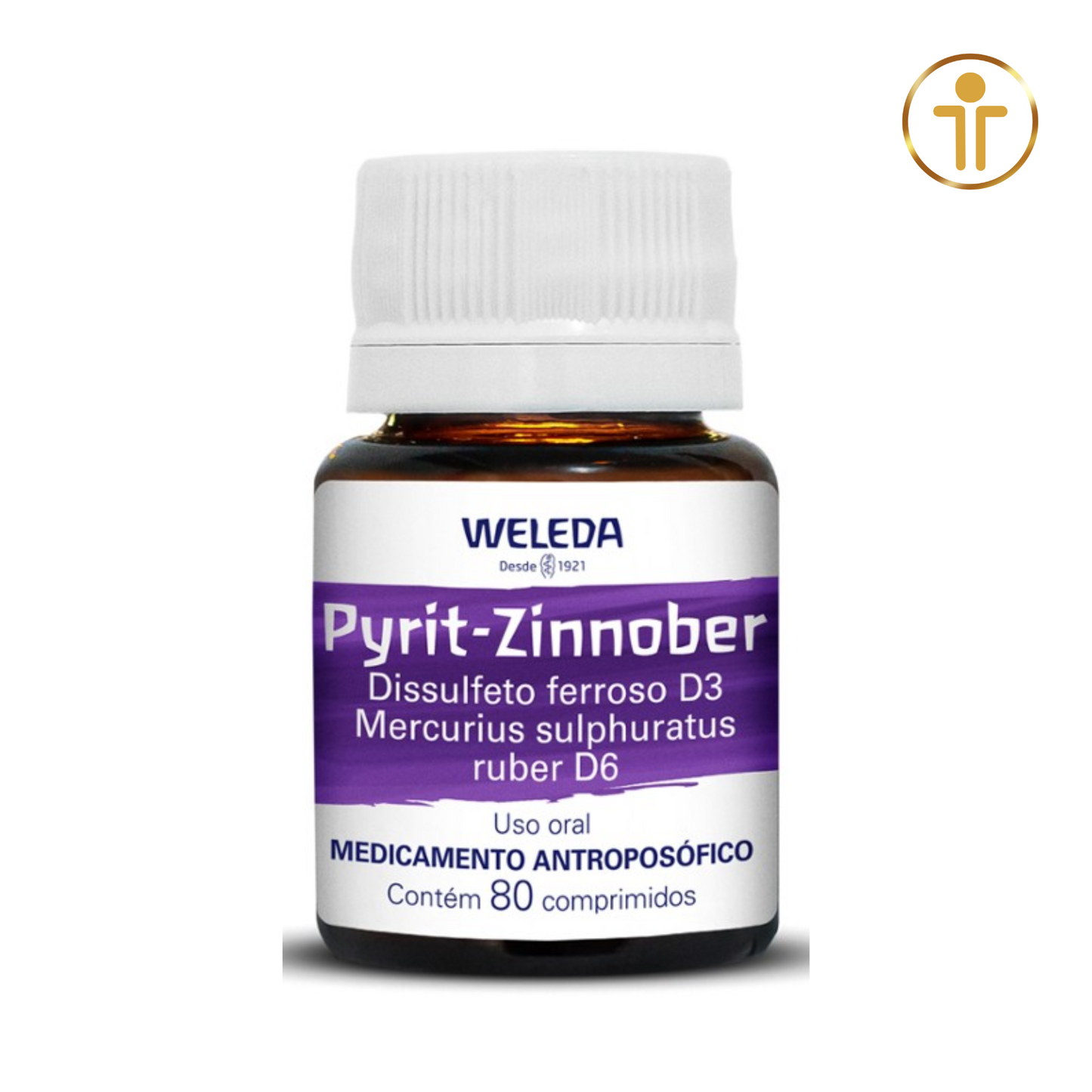 Pyrit-Zinnober 80 Comprimidos | WELEDA