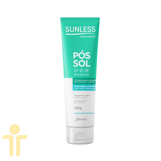 Loção Pós Camomila e Sol Aloe Vera Sunless 120g