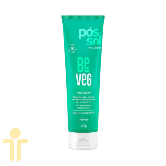 Pós sol 98% Aloe e Vera BeVeg 120g