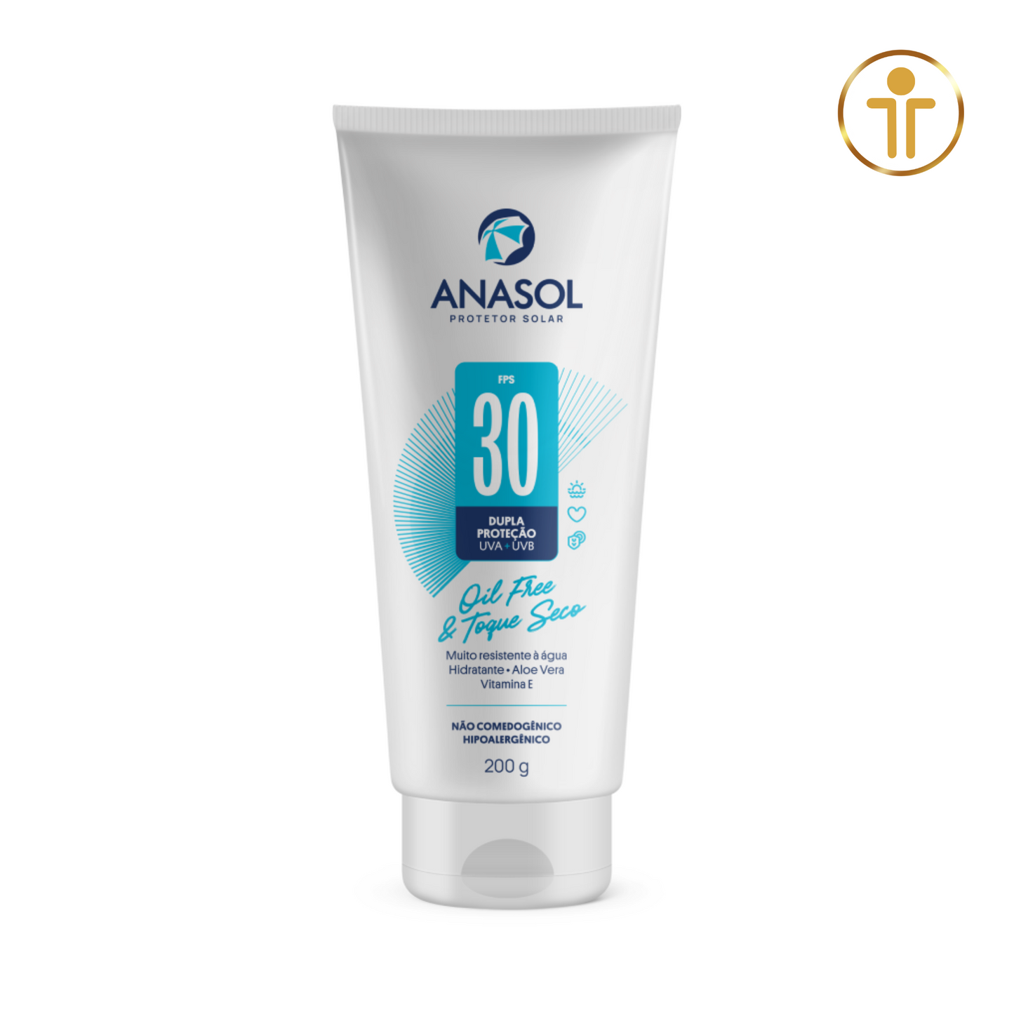 Anasol Corpo Protetor Solar FPS 30 - Loção 200 g | DAHUER