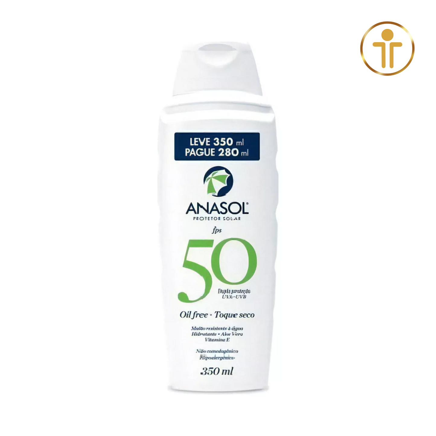 Anasol Corporal Protetor Solar FPS 50 - Loção 350 g - DAHUER