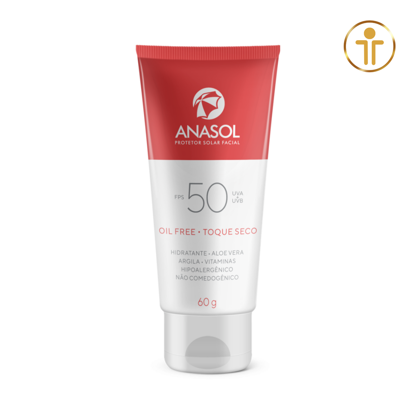 Anasol Facial Protetor Solar FPS 50 - Loção 60 g | DAHUER