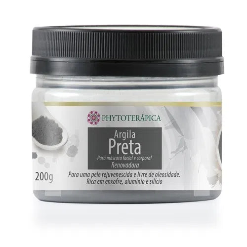 Argila PRETA Kaolim 200g - Phytoterápica