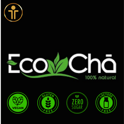 Chá de Alfavaca - 20g - Eco Chá, com selos vegano, sem glúten, sem açúcar e sem lactose, qualidade garantida.