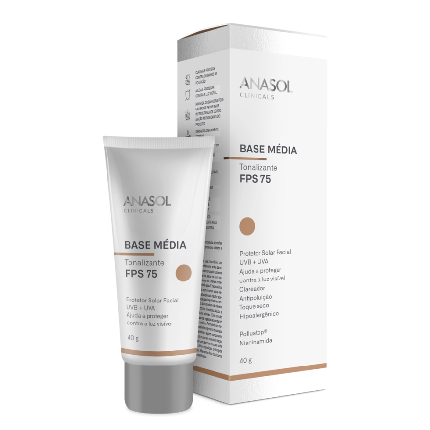 Anasol Clinicals BASE MÉDIA FPS 75 40 g