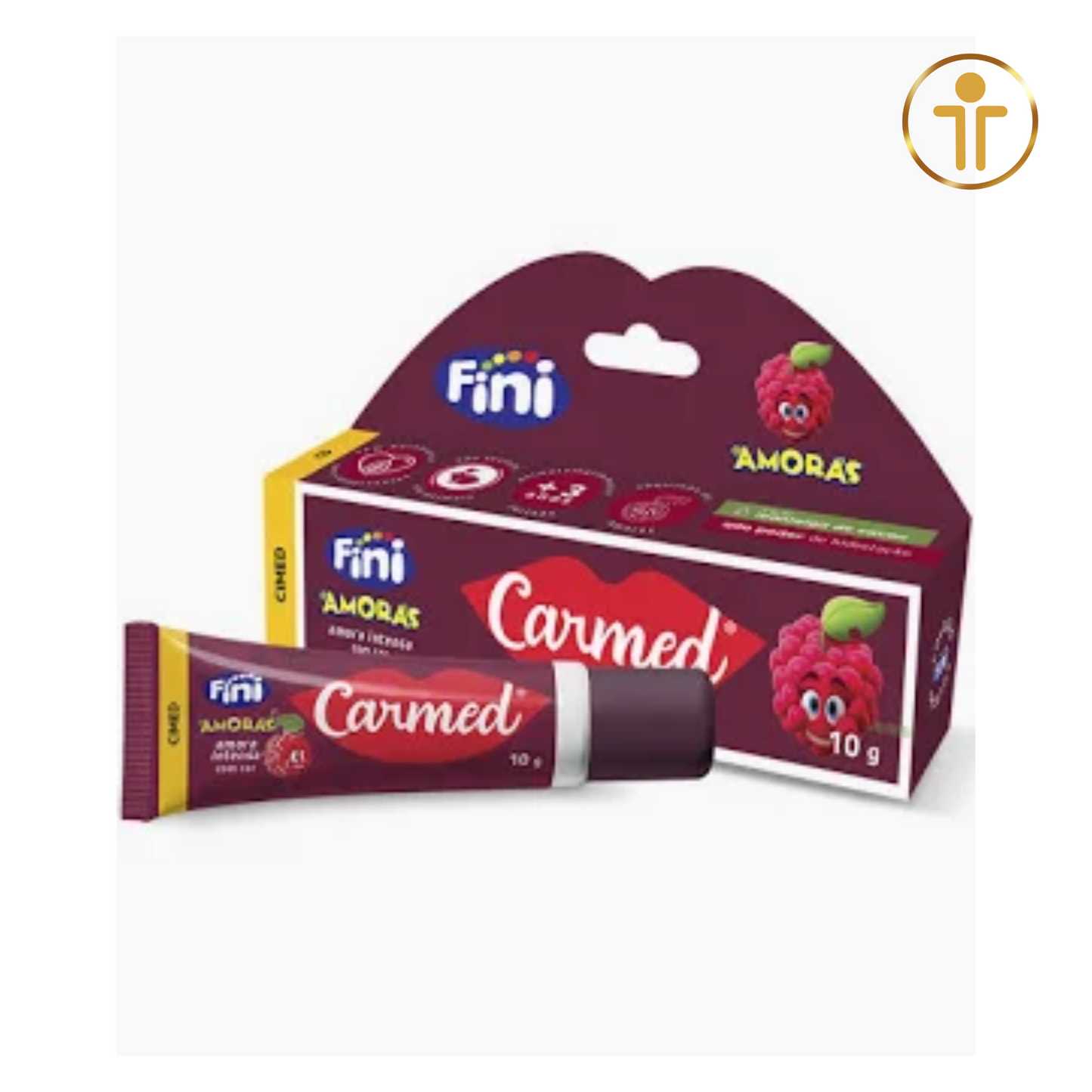 Carmed Fini Amoras Escuro - Hidratante Labial  Incolor | CIMED