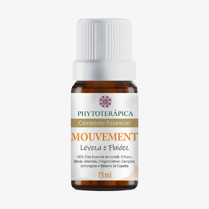 Composto Essencial Mouvement 15ml - Leveza e Fluidez - Phytoterápica