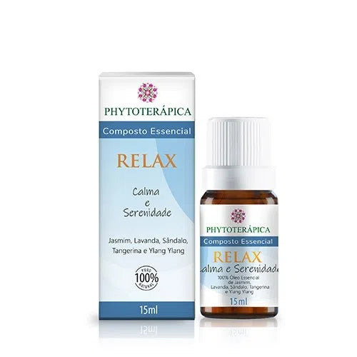 Composto Essencial Relax 15ml - Calma e Serenidade - Phytoterápica