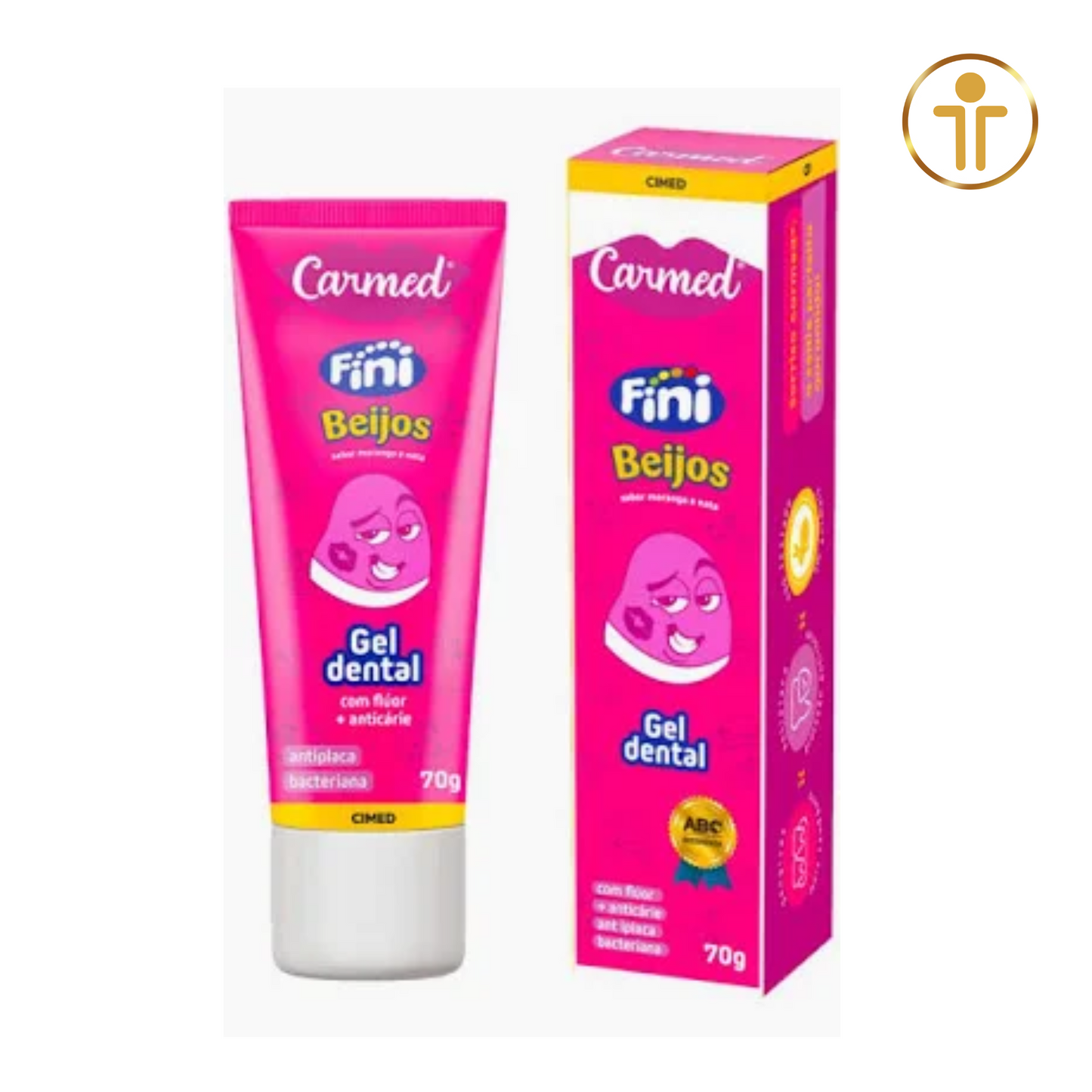 Carmed Fini Beijos - Gel Dental com Flúor 70 G | CIMED