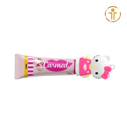 Carmed Hello Kitty - Torta de Maça - Hidratante Labial com Cor e Case - 10 G | CIMED