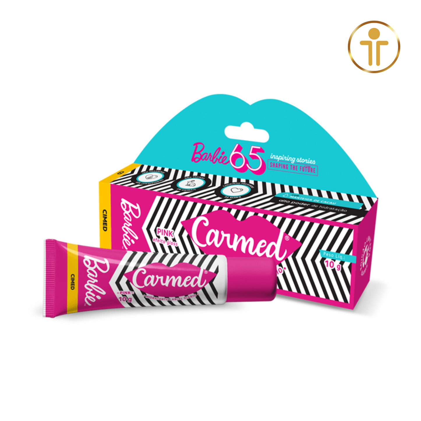 Carmed Barbie Pink - Hidratante Labial com Cor 10 G | CIMED
