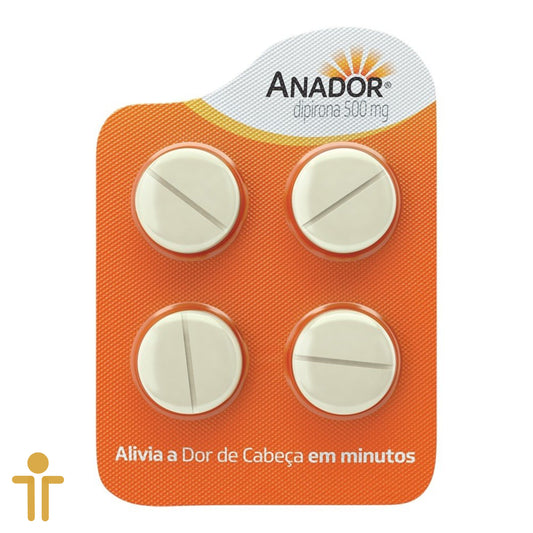 Anador 500 mg 4 comprimidos  - Sanofi