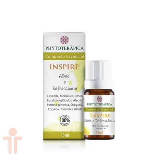 Composto Essencial Inspire 15ml - Alivio e Refrescância - Phytoterápica