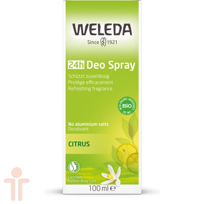 Desodorante Spray Citrus Fresh 100ml - Weleda