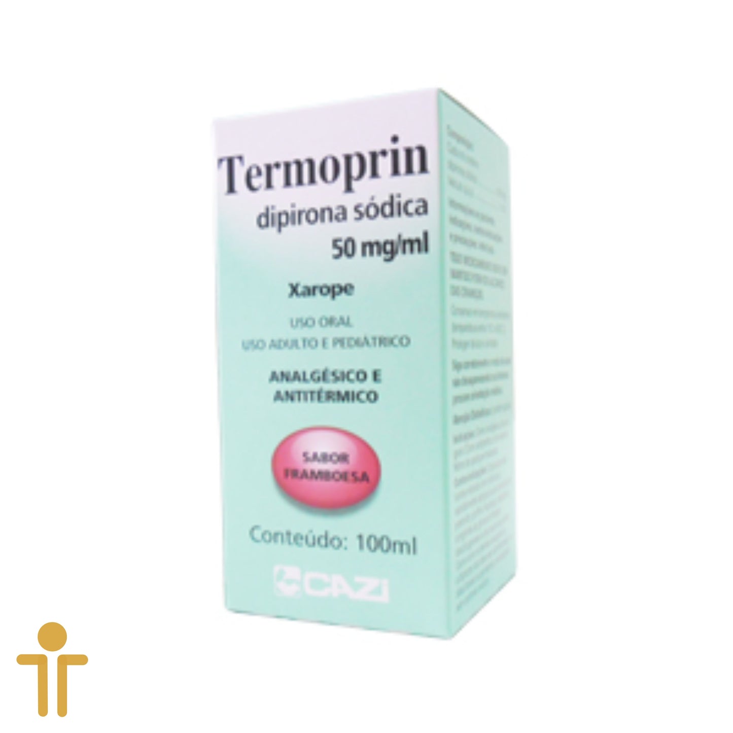 Dipirona Xarope 50 mg/ml monoidratada 100 ml - Termoprin - Cazi