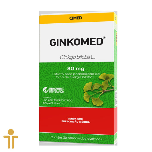 Ginkomed 80 mg 30 cáspulas - Gnkgo biloba L. - Cimed