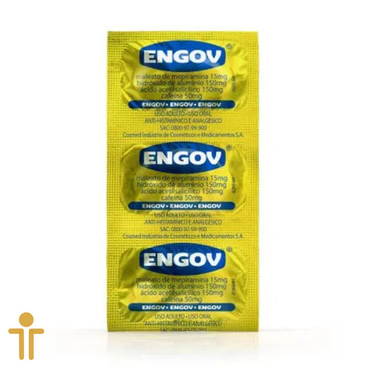 Engov 6 Comprimidos - Envelope
