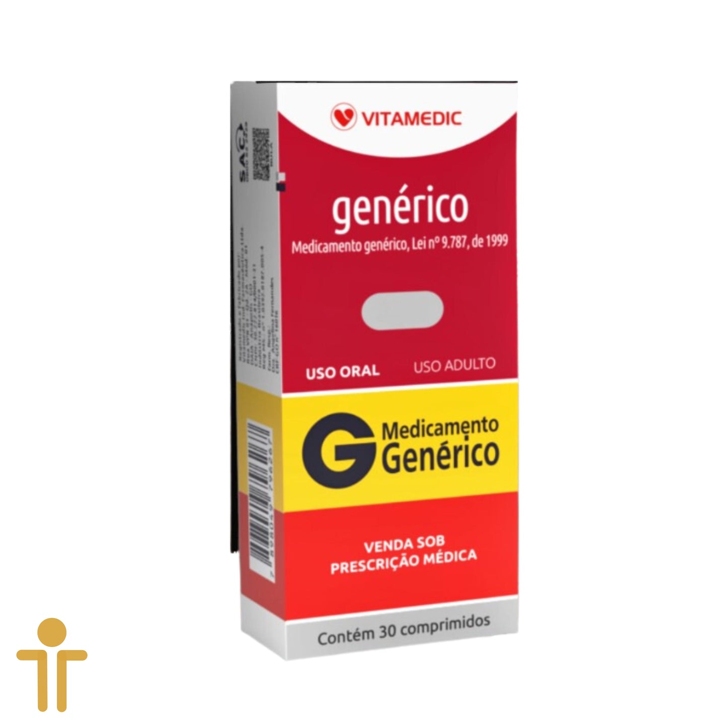 Aceclofenaco 100 mg 12 comprimidos revestidos - GENÉRICO - Vitamed