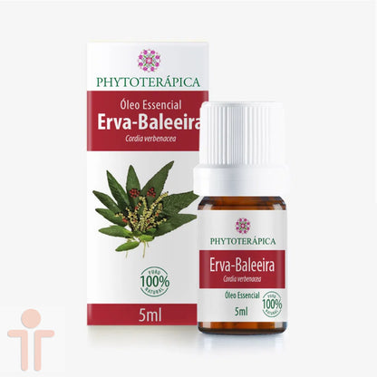 Óleo Essencial ERVA BALEEIRA 5 ml Cordia verbenacea - Phytoterápica