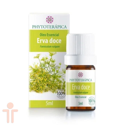 Óleo Essencial ERVA-DOCE (FUNCHO) Foeniculum vulgare 5ml - Phytoterápica