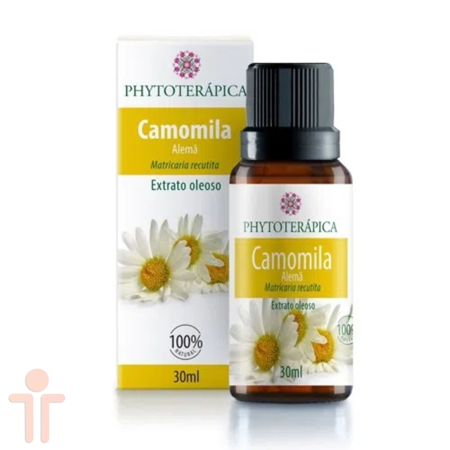 Extrato Oleoso Camomila Alemã Matricaria recutita 30 ml - Phytoterápica