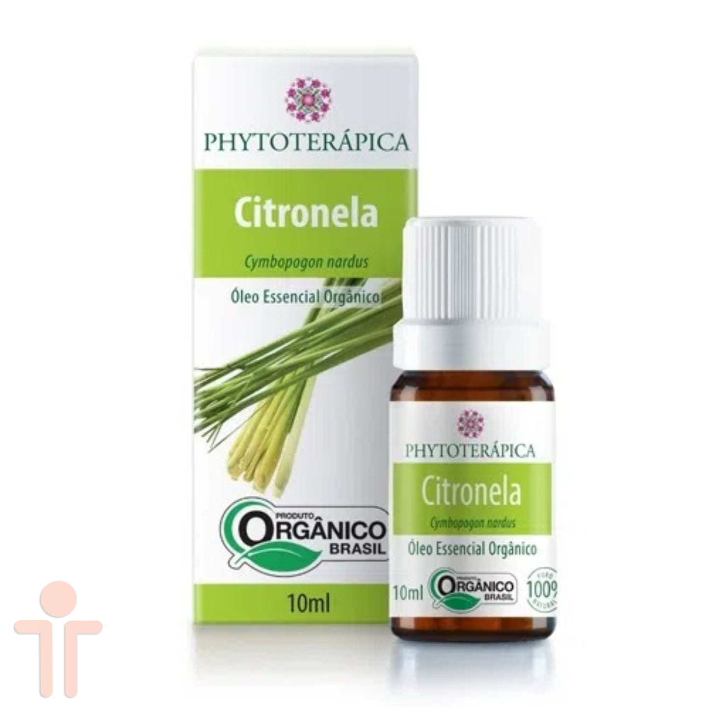 Óleo Essencial Citronela Cymbopogon nardus 10ml - Phytoterápica