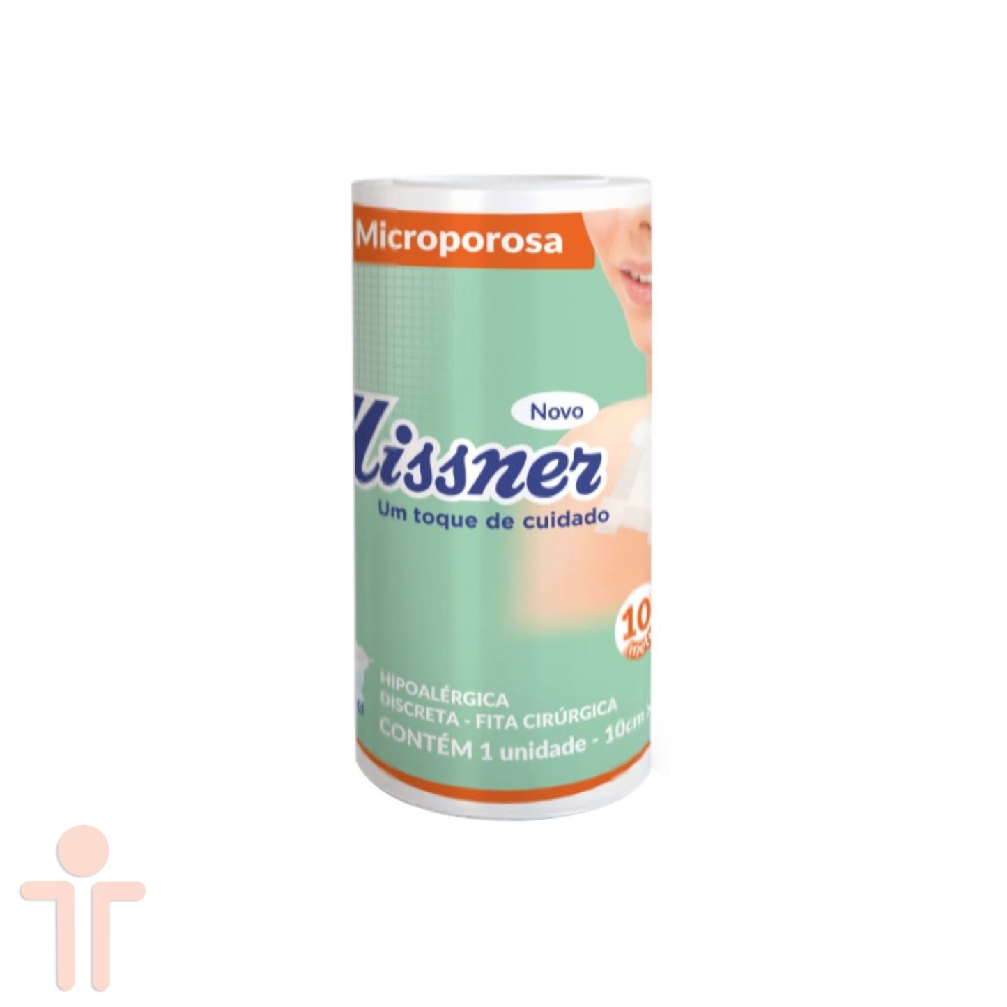 Fita Microporosa Branca 10cm X 10m - Missner