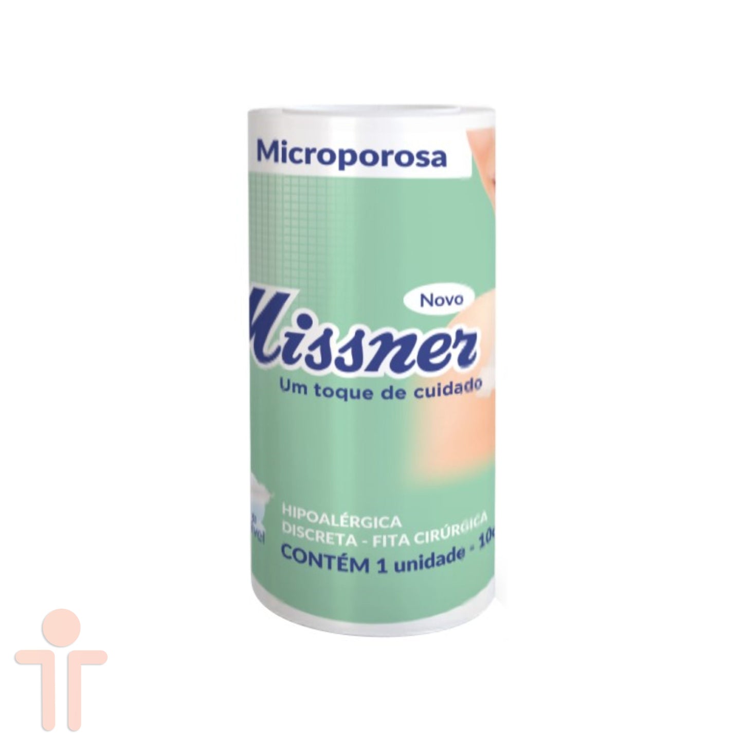 Microporosa Branca 10cm X 4,5m - Missner