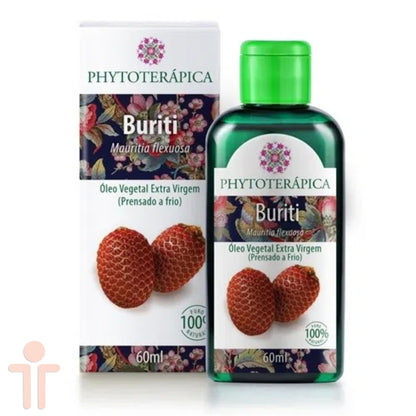 Óleo Vegetal Buriti Mauritia flexuosa 60ml - Phytoterápica