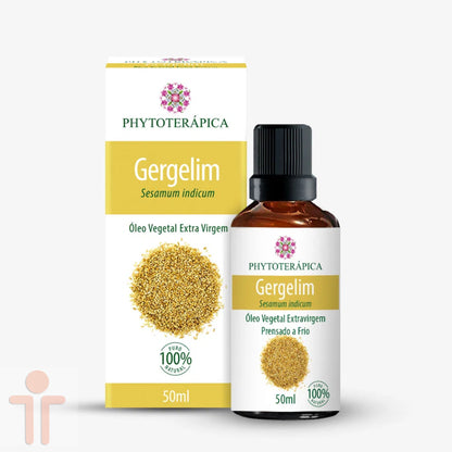 Óleo Vegetal Gergelim Sesamum indicum 50 ml - Phytoterápica