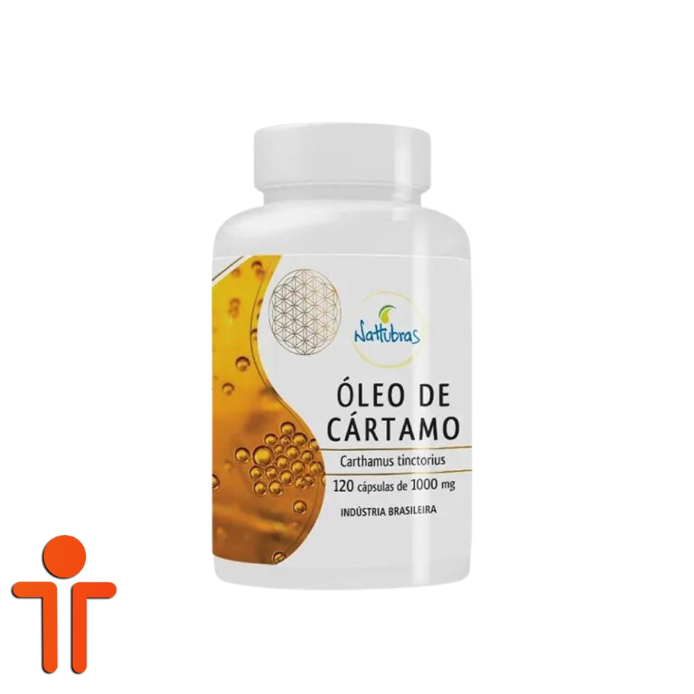 Óleo de Cártamo 1000mg 120 Cápsulas - Nattubras