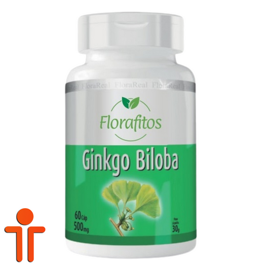 Ginkgo Biloba 500mg 60 Cápsulas -