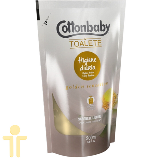 Sabonete Líquido Toalete Golden Sensation 200ml - Cottonbaby