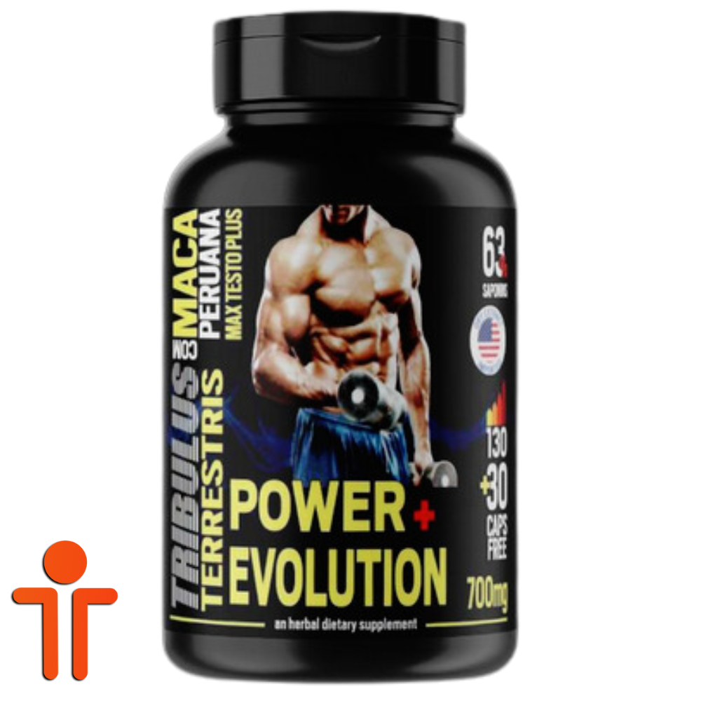 Tribulus + Maca Peruana Power 700mg 160 Cápsulas -  Evolution