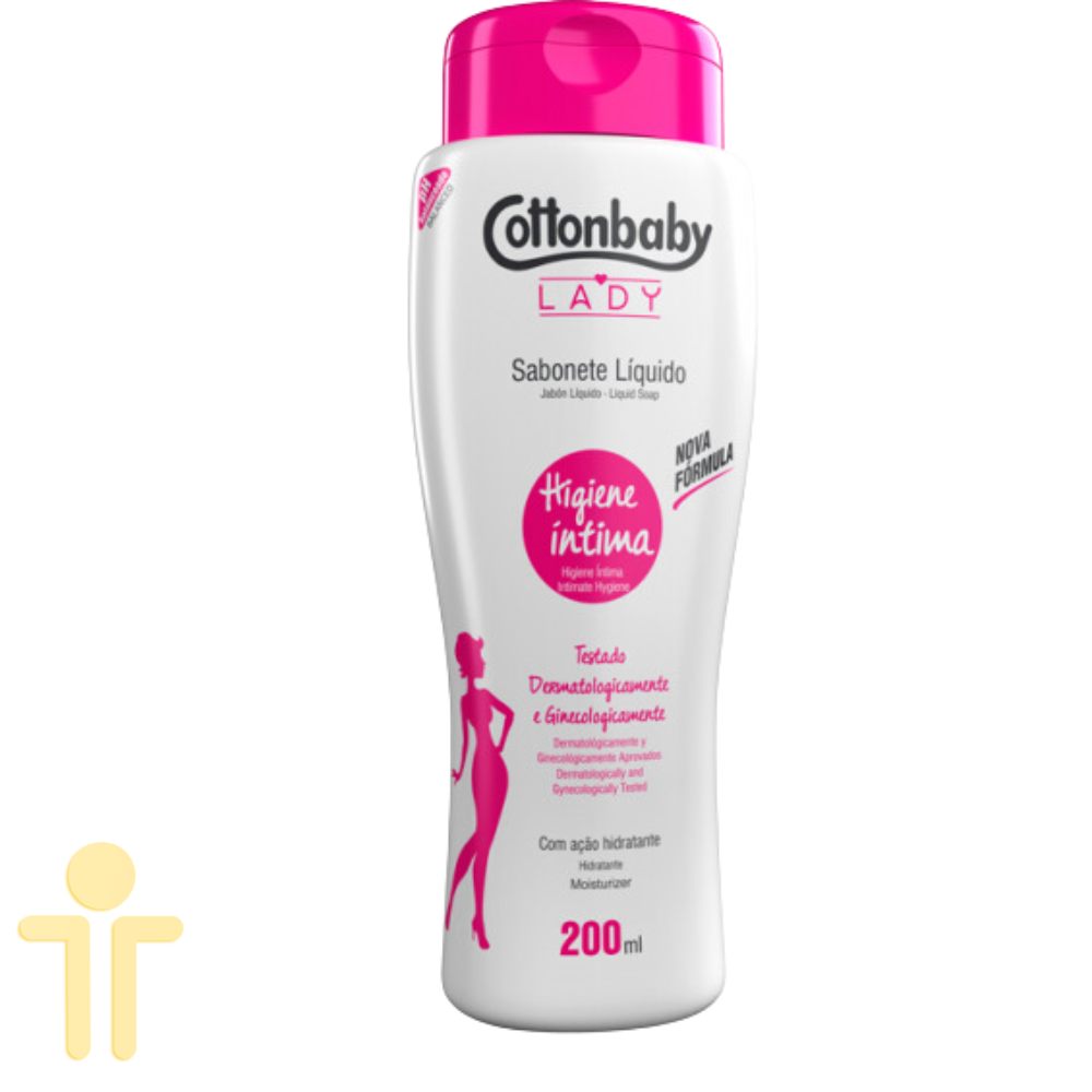 Sabonete Íntimo Líquido Lady 200ml - Cottonbaby