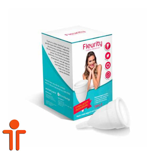 Coletor Menstrual Reciclável TIPO 1 com 1 Unidade - Fleurity