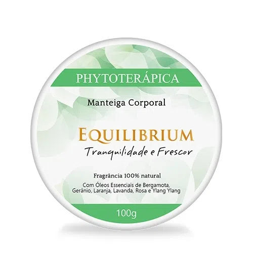 Manteiga Corporal Equilibrium Compostos Essenciais 100 g - Phytoterápica